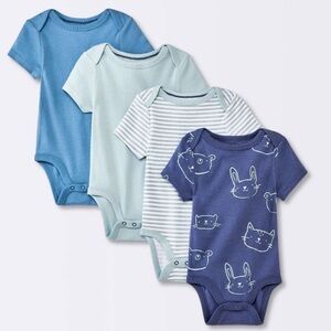 Cloud Island Newborn Bodysuit Pack